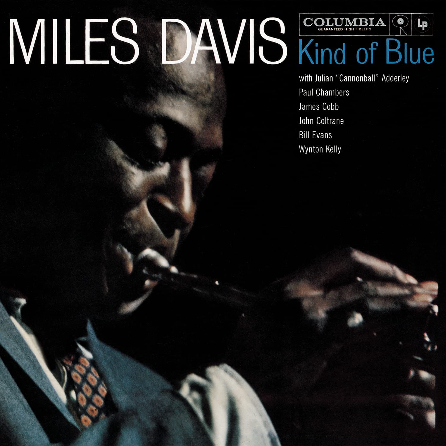Image of Artwork for Miles Davis's Kind of Blue (Clear LP)